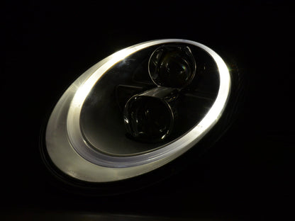 Scheinwerfer Set Xenon Daylight LED TFL-Optik Porsche 911 Typ 997 Bj. 04-08 chrom