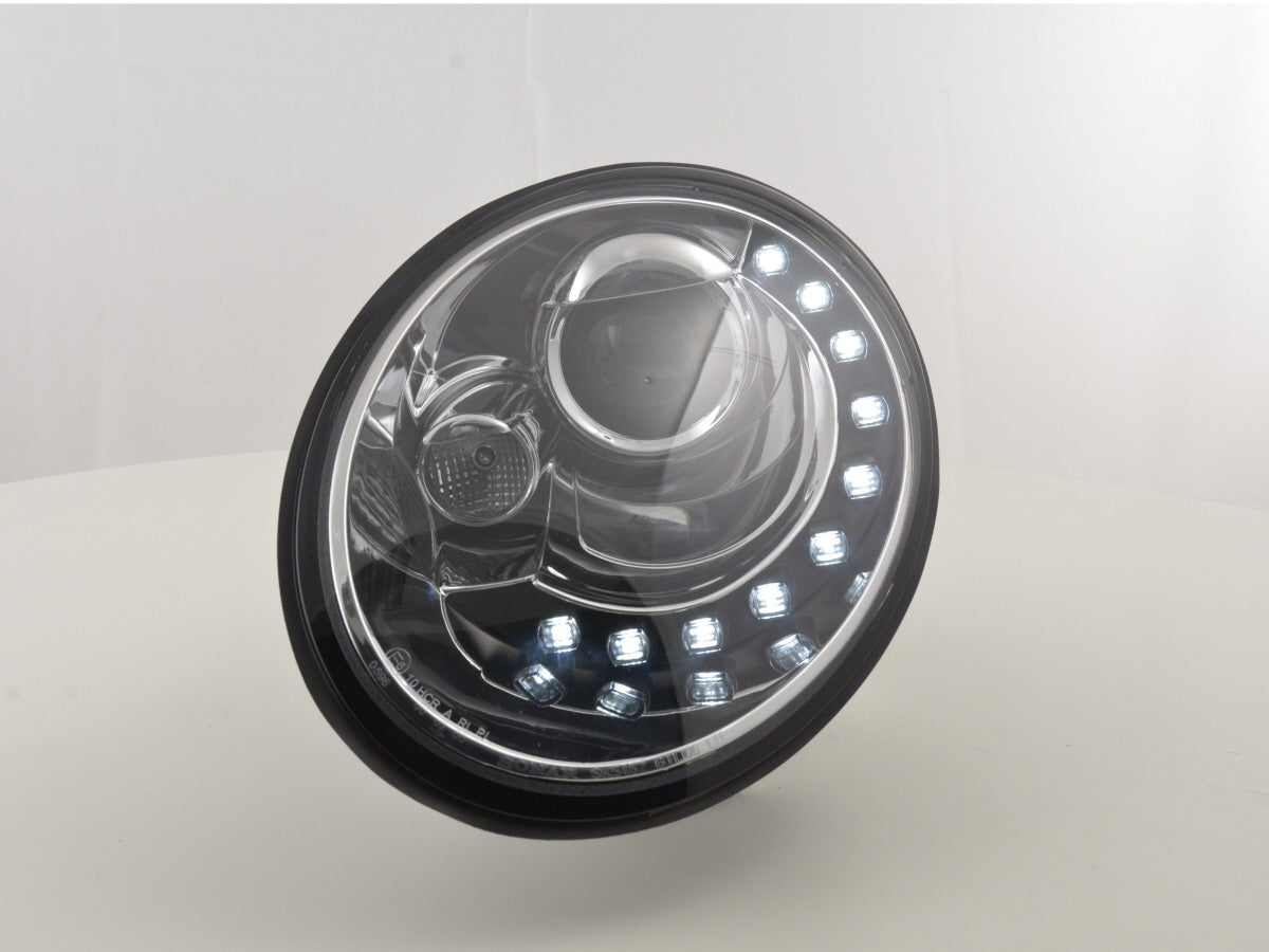 Scheinwerfer Set Daylight LED TFL-Optik VW New Beetle ab Bj. 2006 chrom