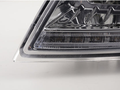 Scheinwerfer Set Daylight LED TFL-Optik Skoda Oktavia ab Bj. 2009 chrom