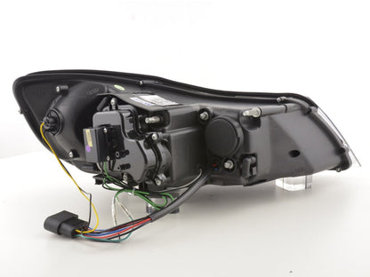 Scheinwerfer Set Daylight LED TFL-Optik Skoda Oktavia ab Bj. 2009 chrom