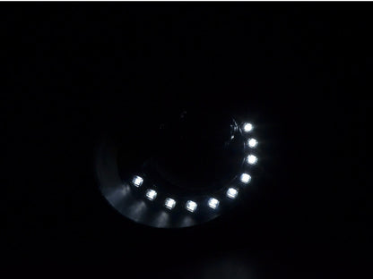 Scheinwerfer Set Daylight LED TFL-Optik VW New Beetle ab Bj. 2006 schwarz