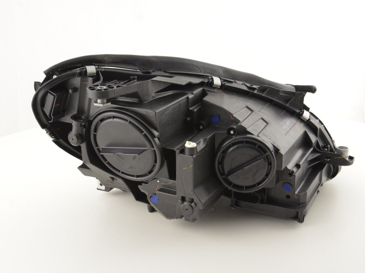Scheinwerfer Set Daylight LED TFL-Optik Mercedes C-Klasse (204) Bj. 2011-2014 schwarz
