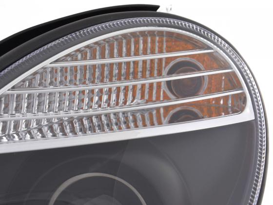 Scheinwerfer Set Mercedes E-Klasse Typ W211 Bj. 02-06 schwarz