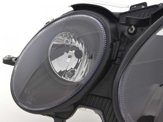 Scheinwerfer Set Mercedes E-Klasse Typ W211 Bj. 02-06 schwarz