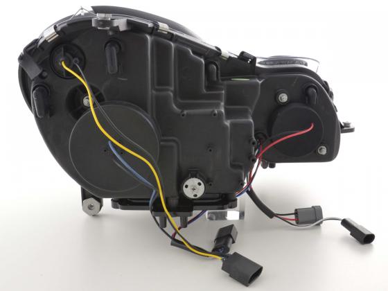 Scheinwerfer Set Mercedes E-Klasse Typ W211 Bj. 02-06 schwarz