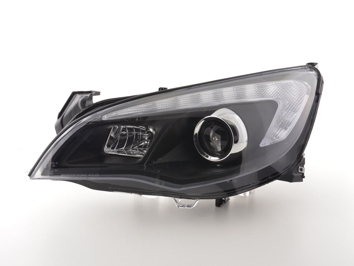 Scheinwerfer Set Opel Astra J 5-türig Bj. 2009-2012 schwarz Asien-Modell