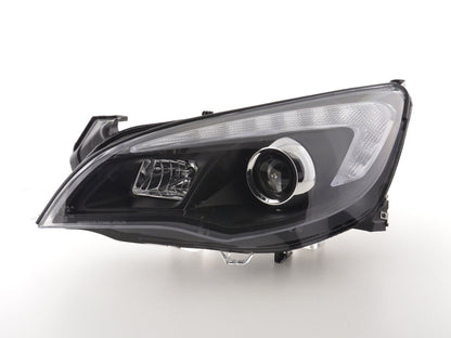 Scheinwerfer Set Opel Astra J 5-türig Bj. 2009-2012 schwarz Asien-Modell