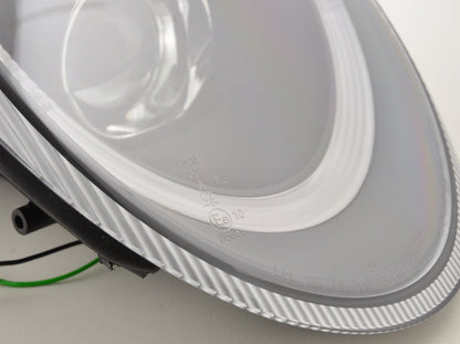 Scheinwerfer Set Daylight LED TFL-Optik Porsche 911 Typ 997 Bj. 04-08 schwarz