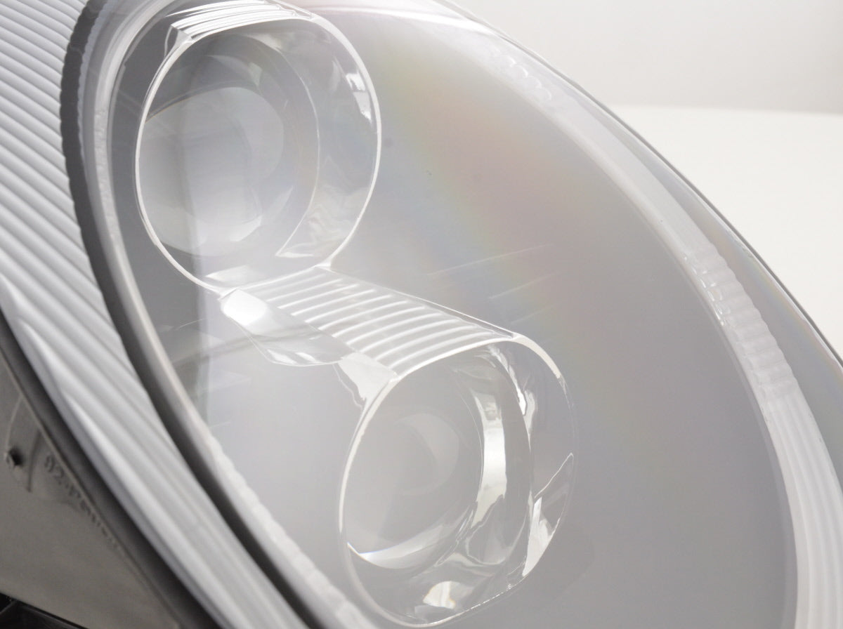 Scheinwerfer Set Daylight LED TFL-Optik Porsche 911 Typ 997 Bj. 04-08 schwarz