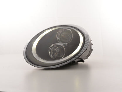 Scheinwerfer Set Xenon Daylight LED TFL-Optik Porsche 911 Typ 997 Bj. 04-08 schwarz