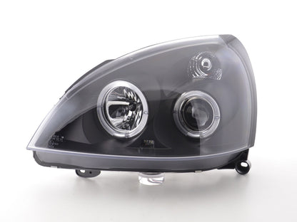 Scheinwerfer Set Renault Clio 2 3/4/5-trg Bj. 01-04 schwarz