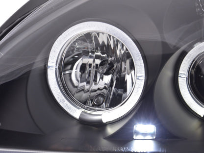 Scheinwerfer Set Renault Clio 2 3/4/5-trg Bj. 01-04 schwarz