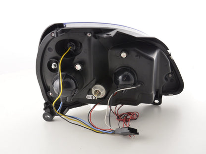 Scheinwerfer Set Renault Clio 2 3/4/5-trg Bj. 01-04 schwarz