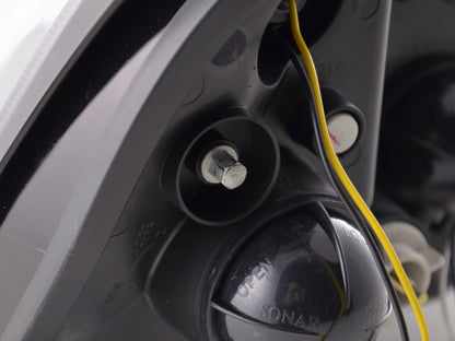 Scheinwerfer Set Renault Clio 2 3/4/5-trg Bj. 01-04 schwarz