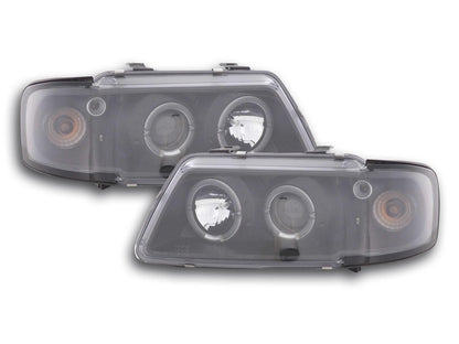 Scheinwerfer Set Audi A3 Typ 8L Bj. 96-00 schwarz