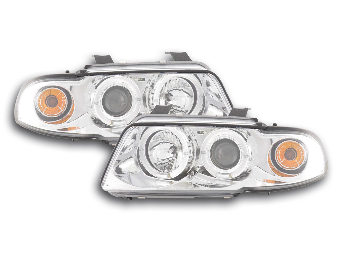 Scheinwerfer Set Audi A4 Typ B5 Bj. 95-99 chrom
