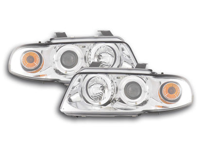 Scheinwerfer Set Audi A4 Typ B5 Bj. 95-99 chrom