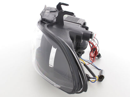 Scheinwerfer Set BMW 5er Typ E39 Bj. 95-00 schwarz