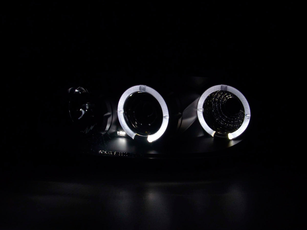 Scheinwerfer Set Ford Escort MK6  95-04 schwarz