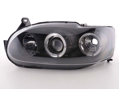 Scheinwerfer Set Ford Escort MK6  95-04 schwarz