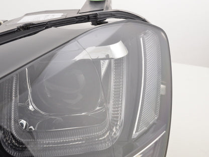 Scheinwerfer Set Daylight LED Tagfahrlicht VW Golf 7 Bj. ab 2012 schwarz/schwarz