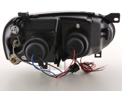 Scheinwerfer Set VW Golf 3 Typ 1HXO 1 EXO Bj. 91-97 schwarz