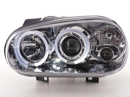 Scheinwerfer Set VW Golf 4 Typ 1J Bj. 98-03 chrom