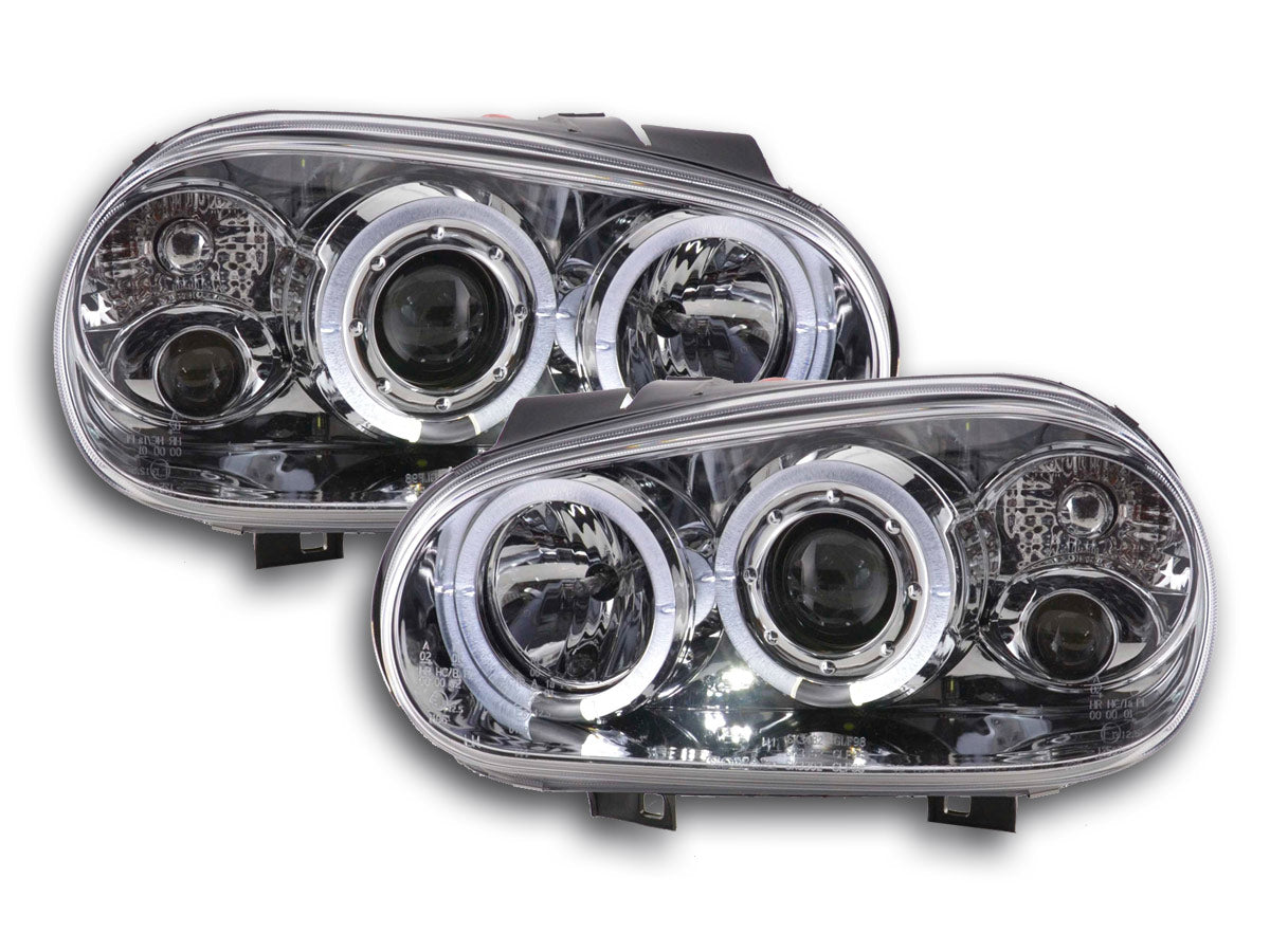Scheinwerfer Set VW Golf 4 Typ 1J Bj. 98-03 chrom