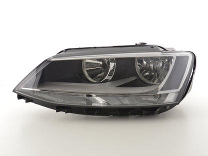 Verschleißteile Scheinwerfer links VW Jetta 6 Bj. ab 2010 schwarz