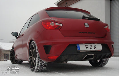 Seat Ibiza 6J - Cupra Endschalldämpfer - 1x55 Typ 10 (nicht sichtbar)