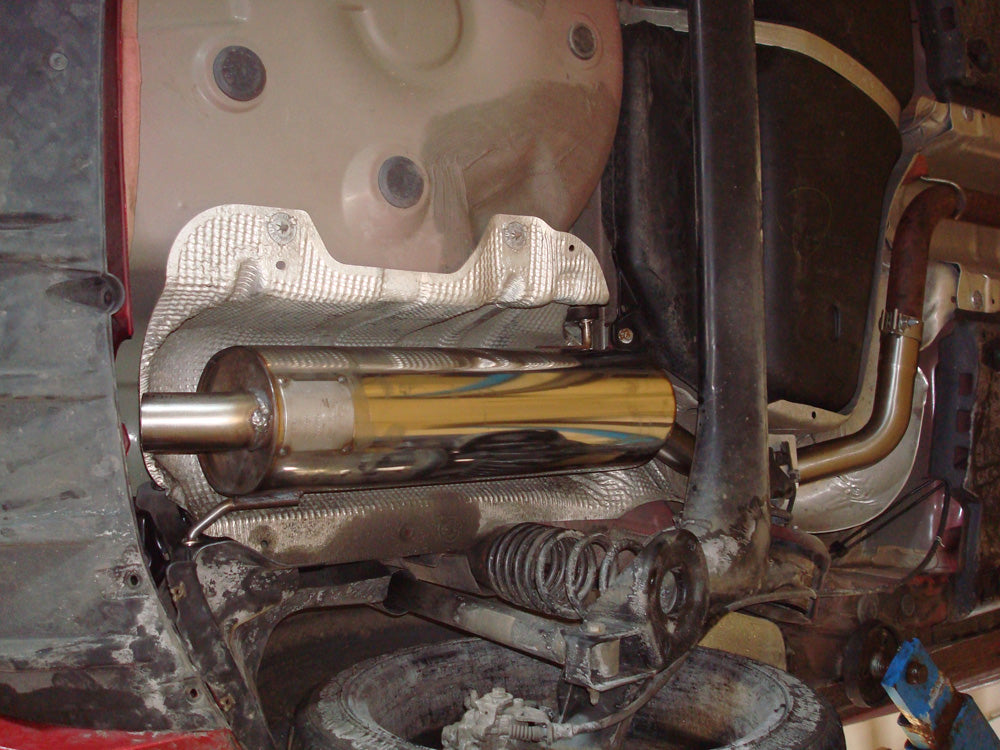 Seat Ibiza 6J - Cupra Endschalldämpfer - 1x55 Typ 10 (nicht sichtbar)