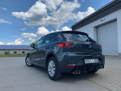Seat Ibiza V - KJ Endschalldämpfer - 2x80 Typ 25