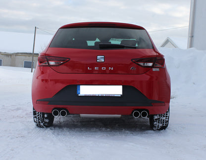 Seat Leon 5F - Einzelradaufhängung Endschalldämpfer Ausgang rechts/links - 2x80 Typ 16 rechts/links