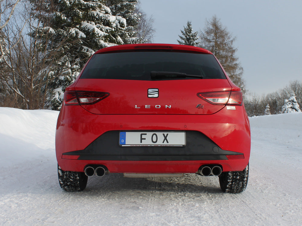 Seat Leon 5F Endschalldämpfer rechts/links - 2x80 type 25 rechts/links