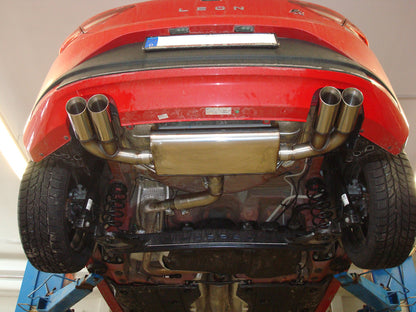 Seat Leon 5F Endschalldämpfer rechts/links - 2x80 type 25 rechts/links