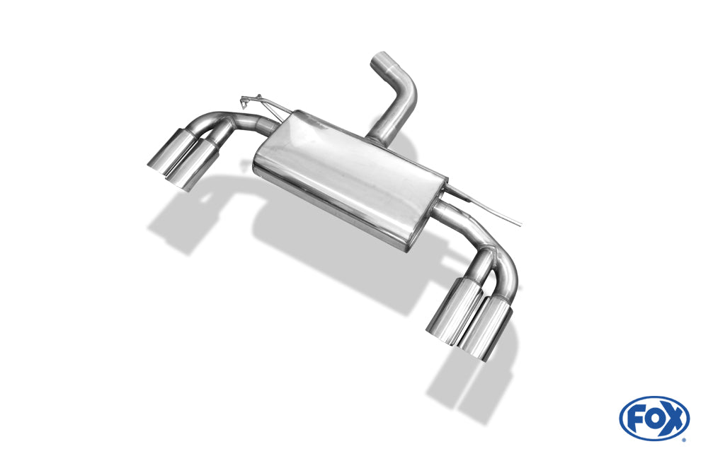 Audi A3 - 8V Limousine "mit S-Line oder S3 Stoßstange" Endschalldämpfer quer Ausgang rechts/links - 2x80 Typ 25 rechts/links