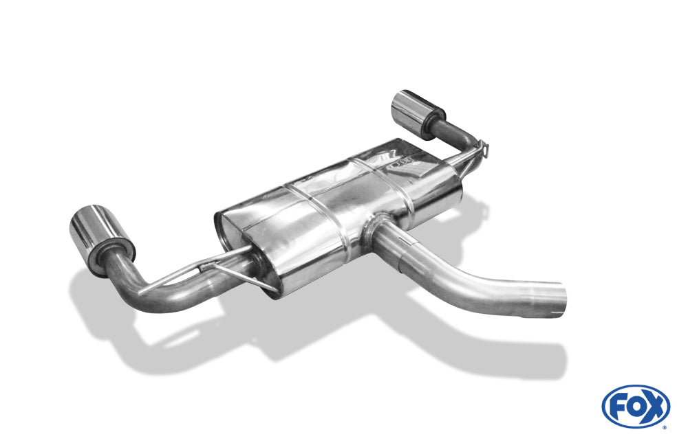 Seat Leon 5F - Einzelradaufhängung Facelift Endschalldämpfer Ausgang rechts/links - 1x100 Typ 25 rechts/links für Rieger Stoßstange