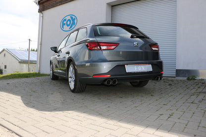 Seat Leon 5F ST - Einzelradaufhängung Endschalldämpfer rechts/links - 2x90 Typ 25 rechts/links