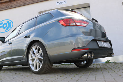 Seat Leon 5F ST - Einzelradaufhängung Endschalldämpfer rechts/links - 2x90 Typ 25 rechts/links