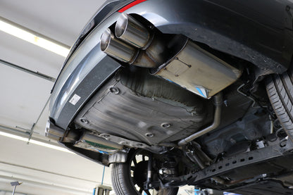 Seat Leon 5F ST - Starre Hinterachse Endschalldämpfer rechts/links - 2x90 Typ 25 rechts/links