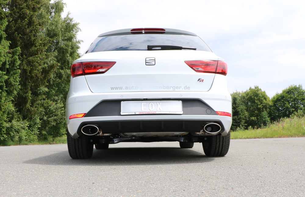 Seat Leon 5F ST - Einzelradaufhängung Endschalldämpfer rechts/links - 160x90 Typ 38 rechts/links