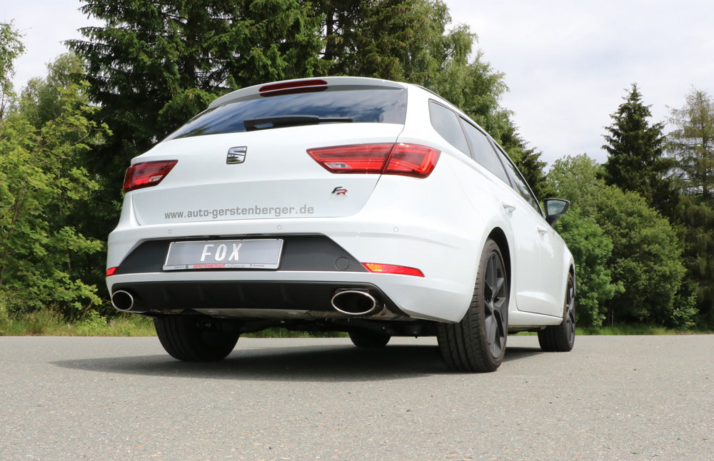 Seat Leon 5F ST - Einzelradaufhängung Endschalldämpfer rechts/links - 160x90 Typ 38 rechts/links
