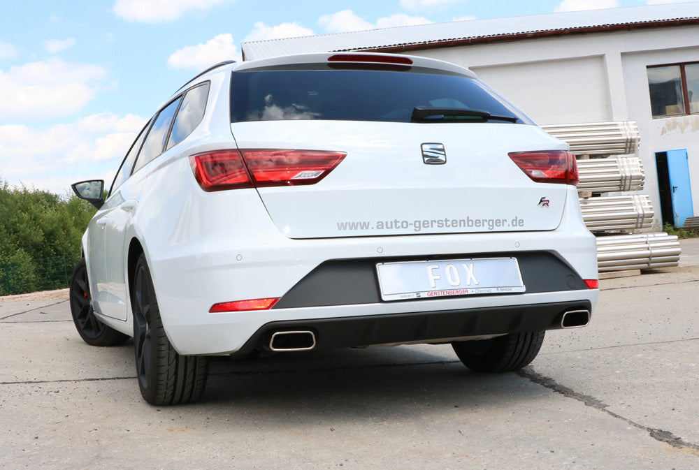Seat Leon 5F ST - Starre Hinterachse Endschalldämpfer rechts/links - 145x65 Typ 59 rechts/links