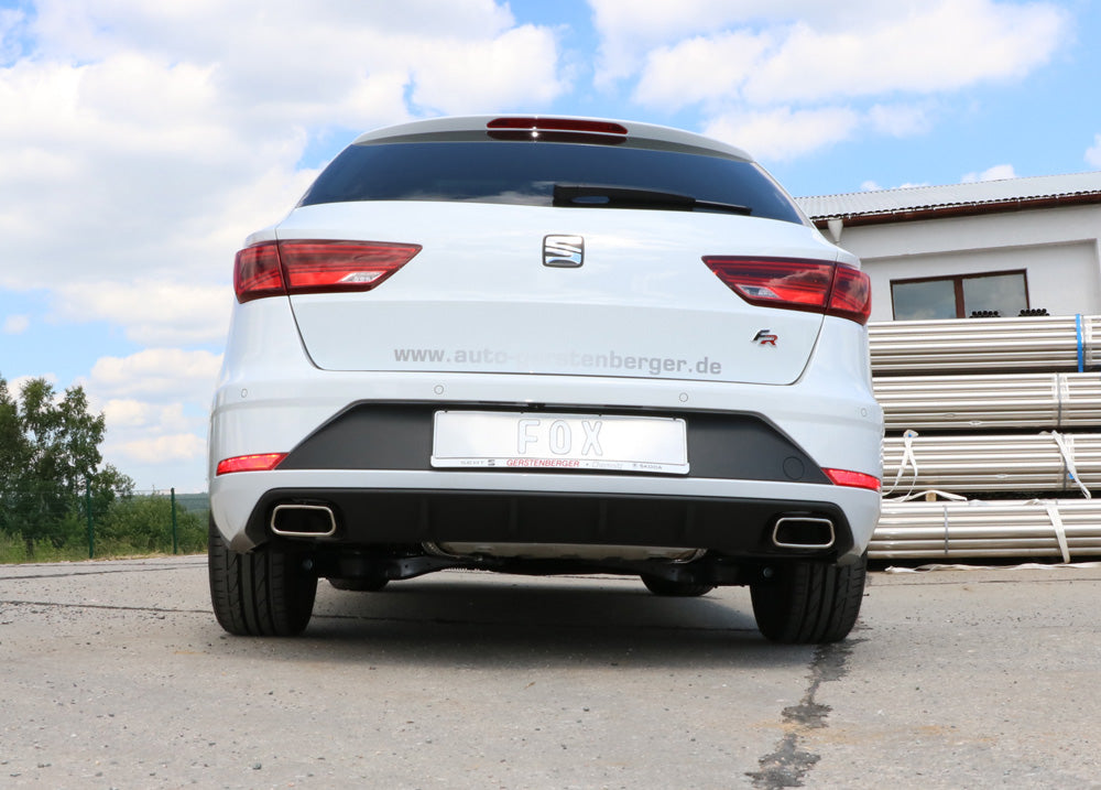 Seat Leon 5F ST - Starre Hinterachse Endschalldämpfer rechts/links - 145x65 Typ 59 rechts/links