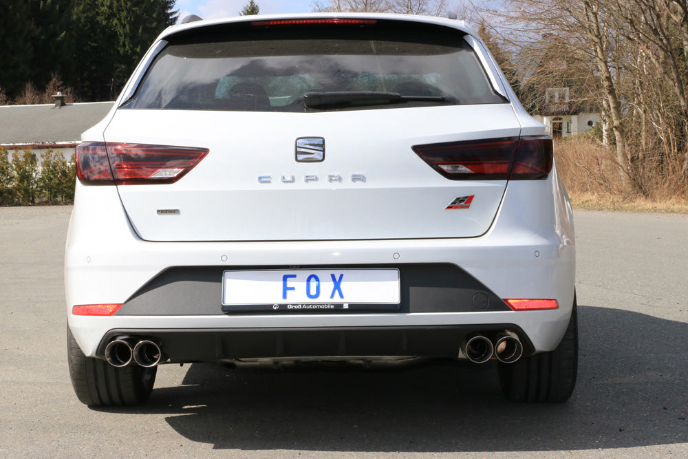 Seat Leon 5F ST 4x4 - Cupra 300 Endschalldämpfer rechts/links - 2x80 Typ 25 rechts/links