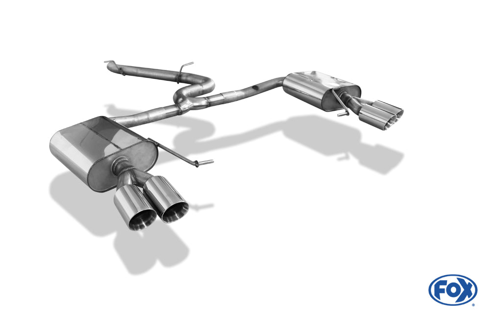 Seat Leon 5F ST 4x4 - Cupra 300 mit OPF Halbanlage ab OPF - 2x80 Typ 25 rechts/links