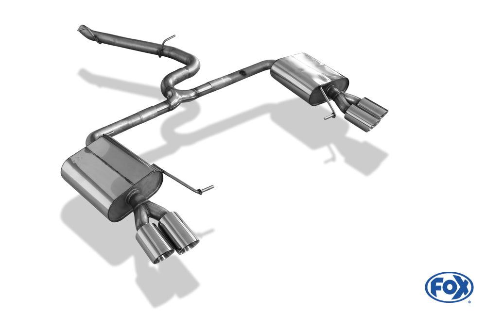 Seat Leon 5F ST 4x4 - Cupra 300 mit OPF Halbanlage ab OPF - 2x80 Typ 25 rechts/links