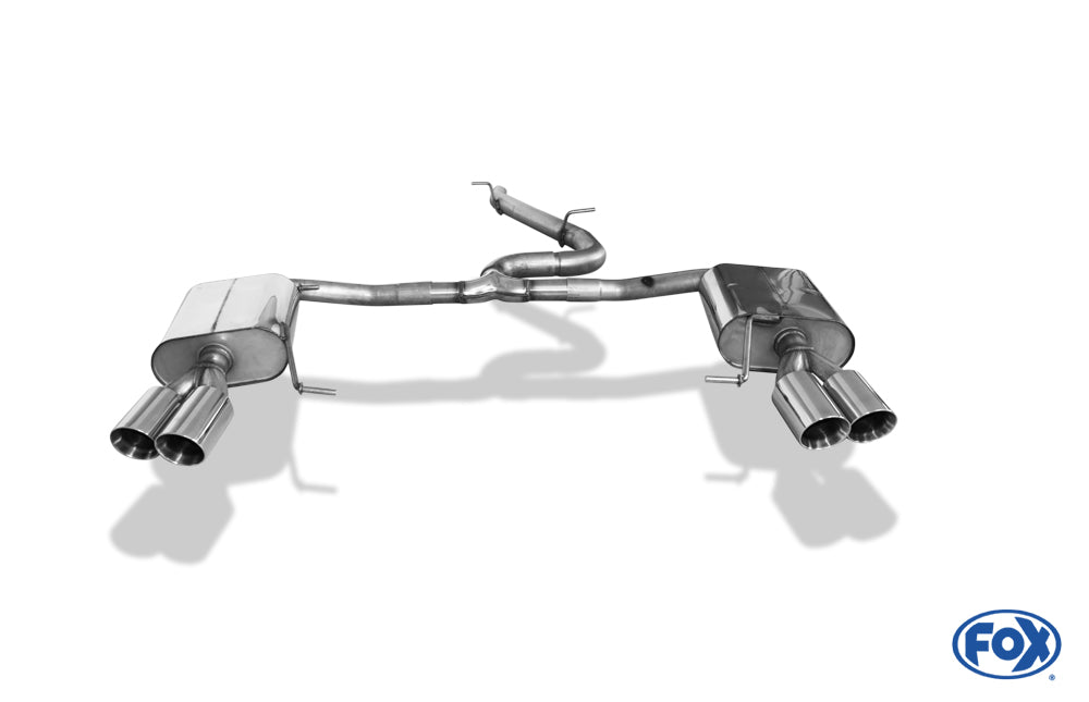 Seat Leon 5F ST 4x4 - Cupra 300 mit OPF Halbanlage ab OPF - 2x80 Typ 25 rechts/links