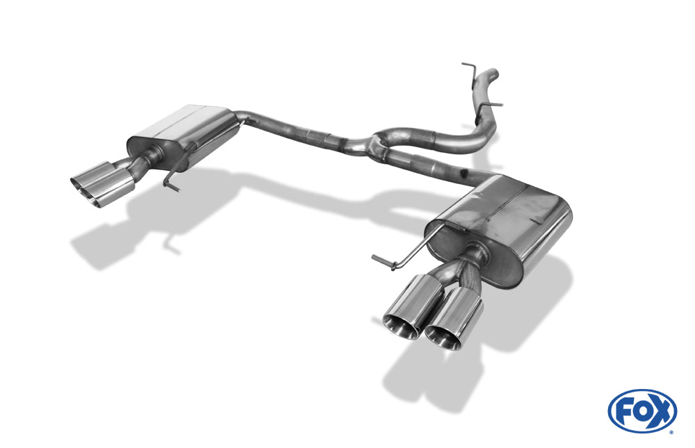 Seat Leon 5F ST 4x4 - Cupra 300 mit OPF Halbanlage ab OPF - 2x80 Typ 25 rechts/links