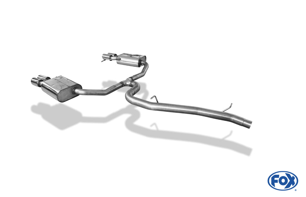 Seat Leon 5F ST 4x4 - Cupra 300 mit OPF Halbanlage ab OPF - 2x80 Typ 25 rechts/links